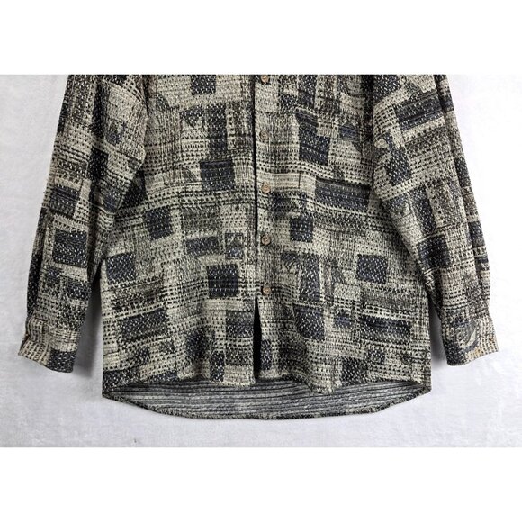 Georg Roth of Germany Shirt Sz 40/M Business Casual Geometric Abstract Textured - Picture 5 of 15